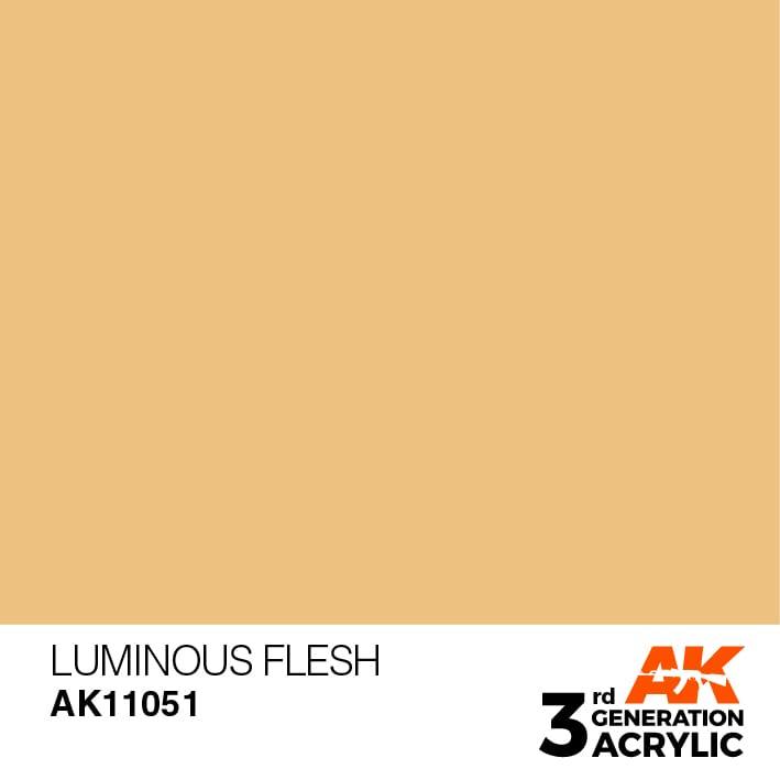 AK Interactive 3rd Gen Luminous Flesh 17ml - Hobby Heaven