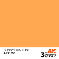 AK Interactive 3rd Gen Sunny Skin Tone 17ml - Hobby Heaven

