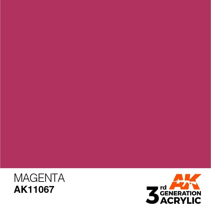 AK Interactive 3rd Gen Magenta 17ml - Hobby Heaven