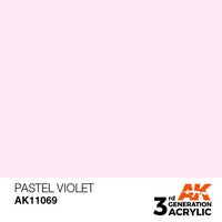 AK Interactive 3rd Gen Pastel Violet 17ml - Hobby Heaven
