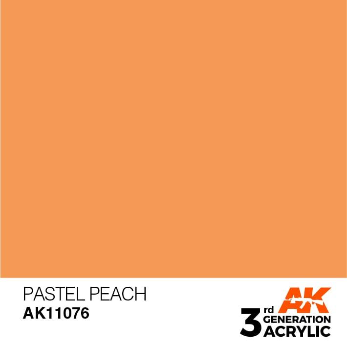 AK Interactive 3rd Gen Pastel Peach 17ml - Hobby Heaven