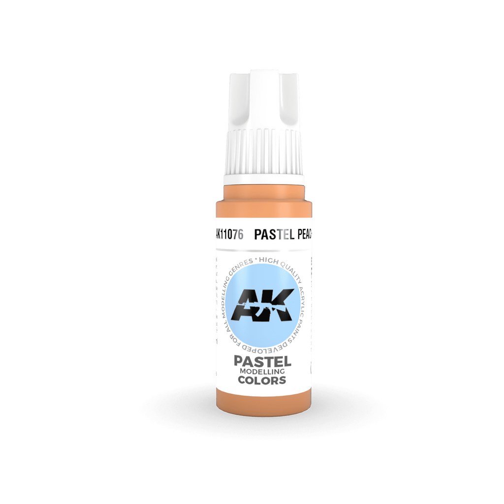 AK Interactive 3rd Gen Pastel Peach 17ml - Hobby Heaven