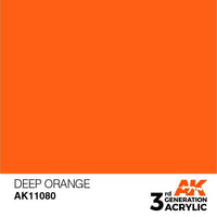 AK Interactive 3rd Gen Deep Orange 17ml - Hobby Heaven