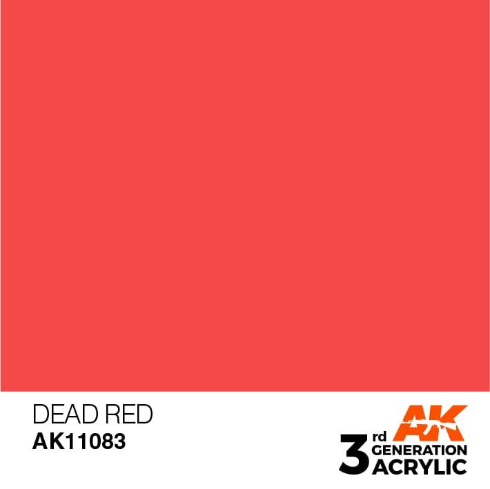 AK Interactive 3rd Gen Dead Orange 17ml - Hobby Heaven