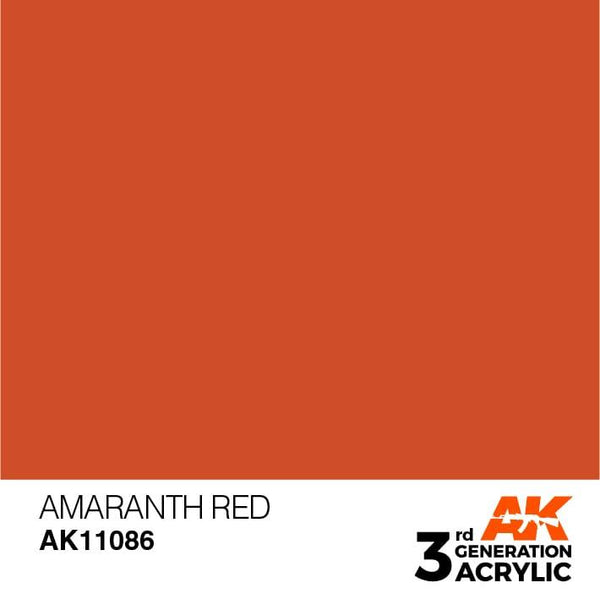 AK Interactive 3rd Gen Amaranth Red 17ml - Hobby Heaven