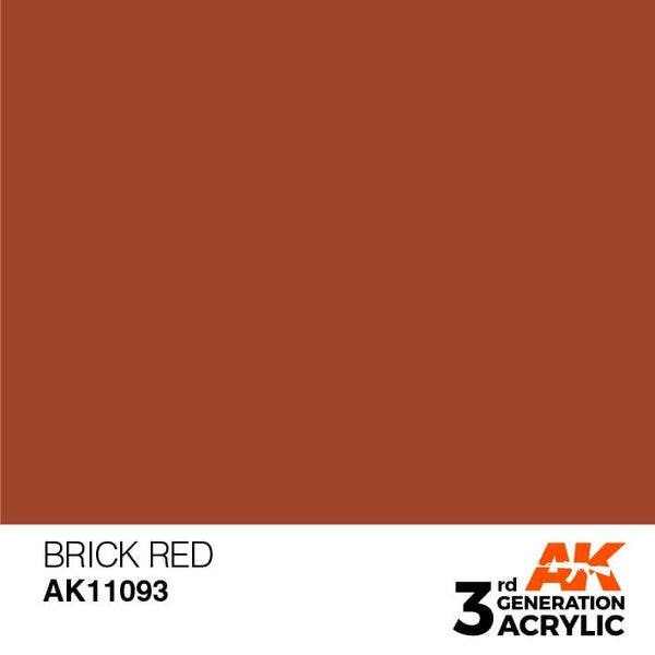 AK Interactive 3rd Gen Brick Red 17ml - Hobby Heaven