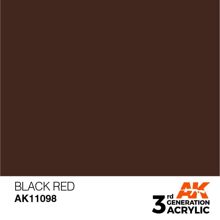 AK Interactive 3rd Gen Black Red 17ml - Hobby Heaven