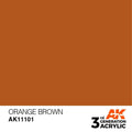 AK Interactive 3rd Gen Orange Brown 17ml - Hobby Heaven
