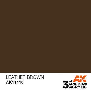 AK Interactive 3rd Gen Leather Brown 17ml - Hobby Heaven