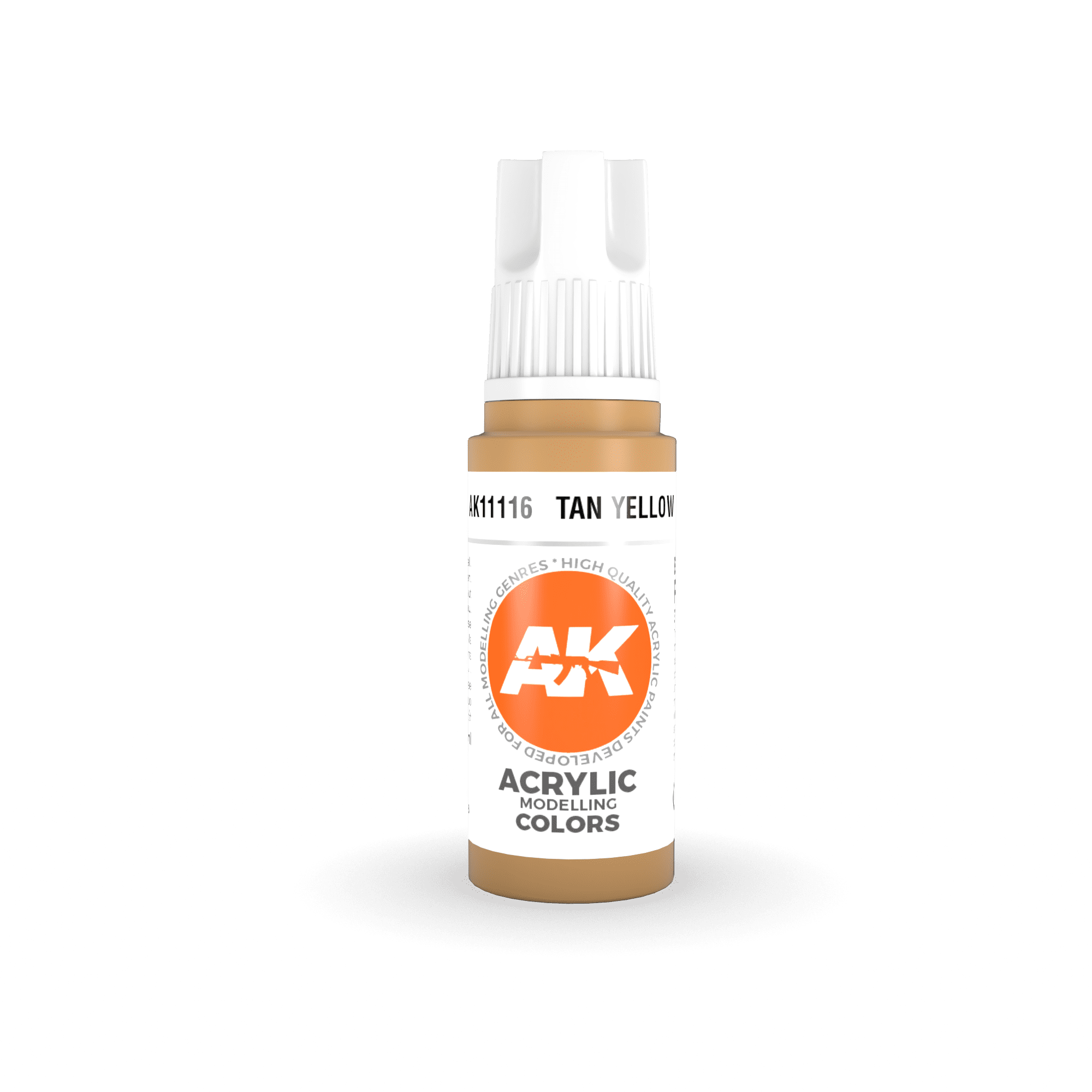 AK Interactive 3rd Gen Tan Yellow 17ml - Hobby Heaven