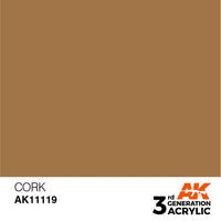 AK Interactive 3rd Gen Cork 17ml - Hobby Heaven

