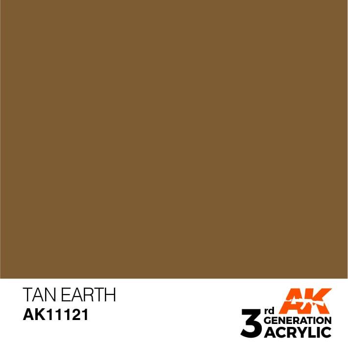AK Interactive 3rd Gen Tan Earth 17ml - Hobby Heaven