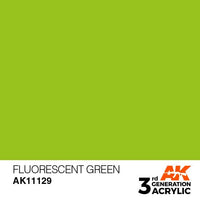 AK Interactive 3rd Gen Fluorescent Green 17ml - Hobby Heaven
