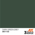 AK Interactive 3rd Gen Dark Green-Grey 17ml - Hobby Heaven