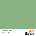 AK Interactive 3rd Gen Green Sky 17ml - Hobby Heaven