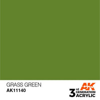 AK Interactive 3rd Gen Grass Green 17ml - Hobby Heaven