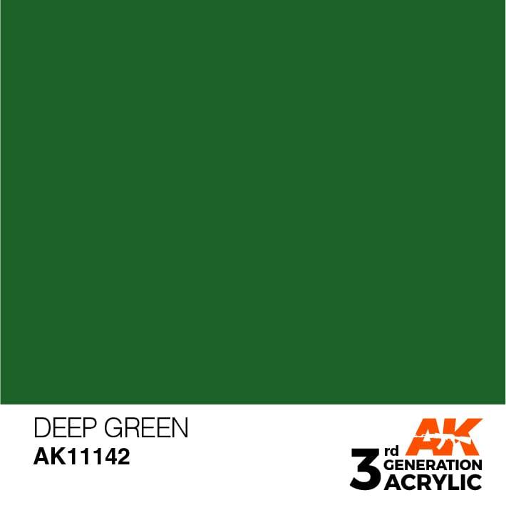 AK Interactive 3rd Gen Deep Green 17ml - Hobby Heaven