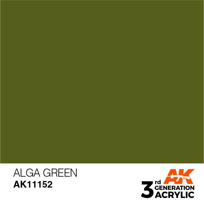 AK Interactive 3rd Gen Alga Green 17ml - Hobby Heaven