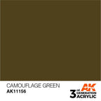 AK Interactive 3rd Gen Camouflage Green 17ml - Hobby Heaven