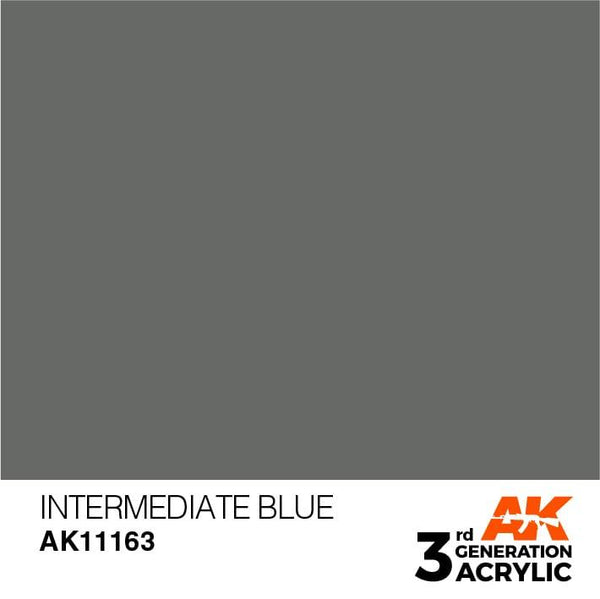 AK Interactive 3rd Gen Intermediate Blue 17ml - Hobby Heaven
