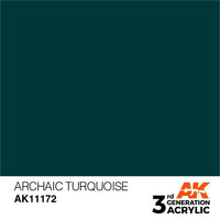AK Interactive 3rd Gen Archaic Turquoise 17ml - Hobby Heaven