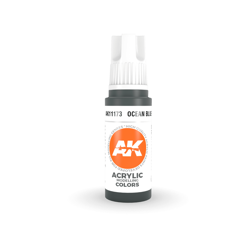 AK Interactive 3rd Gen Ocean Blue 17ml - Hobby Heaven