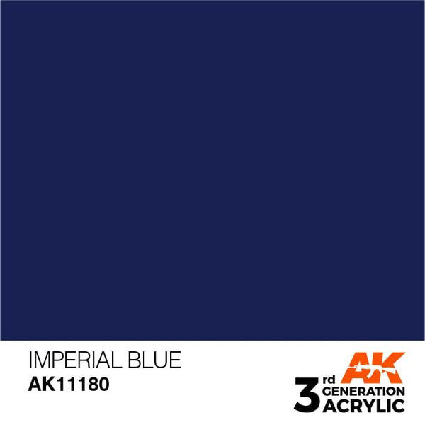 AK Interactive 3rd Gen Imperial Blue 17ml - Hobby Heaven