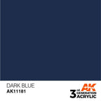 AK Interactive 3rd Gen Dark Blue 17ml - Hobby Heaven