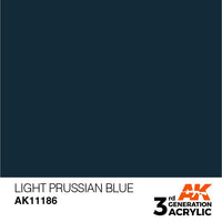 AK Interactive 3rd Gen Light Prussian Blue 17ml - Hobby Heaven
