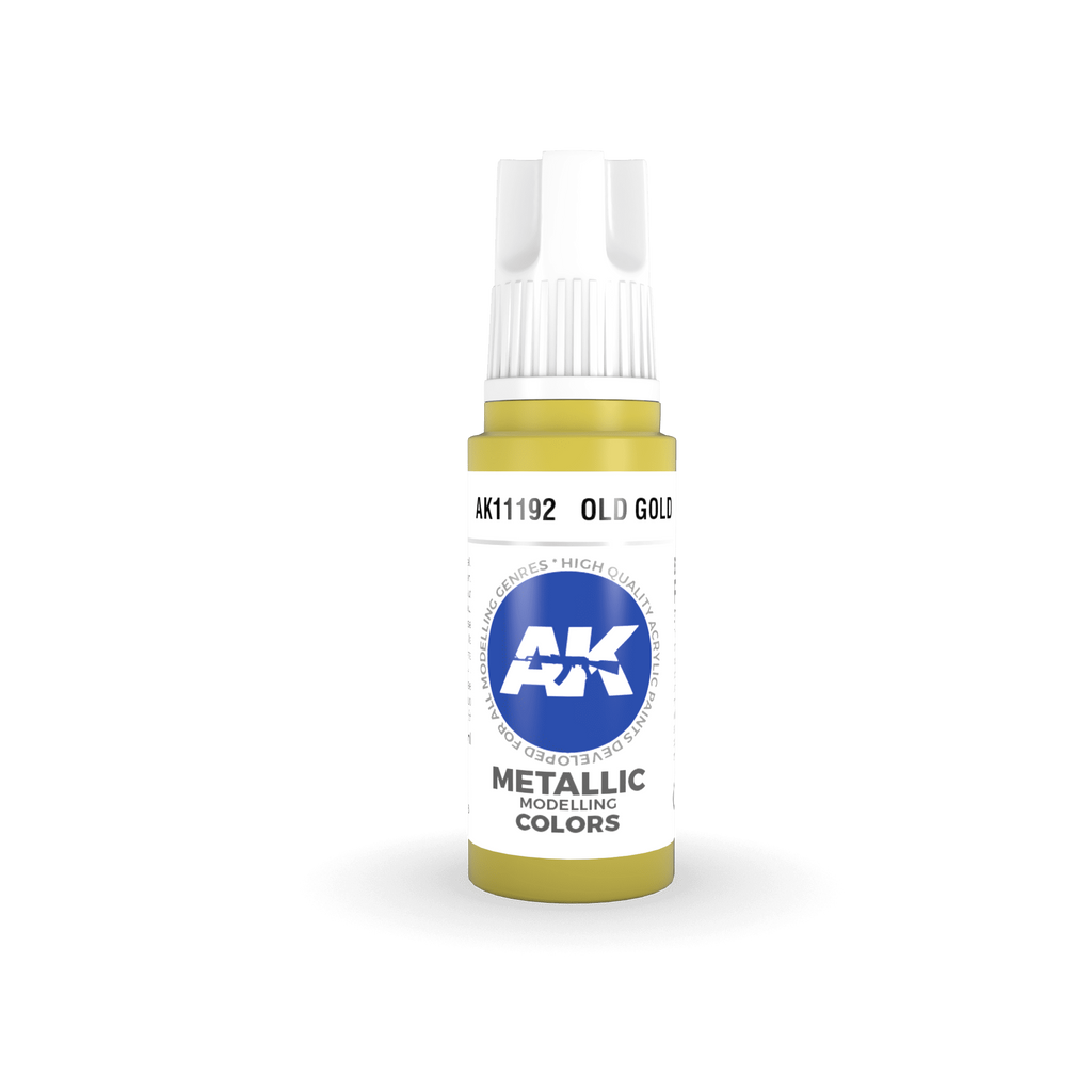 AK Interactive 3rd Gen Old Gold 17ml - Hobby Heaven