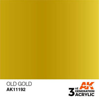 AK Interactive 3rd Gen Old Gold 17ml - Hobby Heaven
