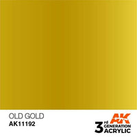 AK Interactive 3rd Gen Old Gold 17ml - Hobby Heaven