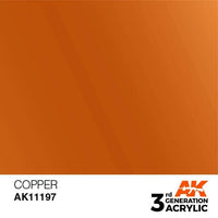 AK Interactive 3rd Gen Copper 17ml - Hobby Heaven