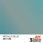 AK Interactive 3rd Gen Metallic Blue 17ml - Hobby Heaven