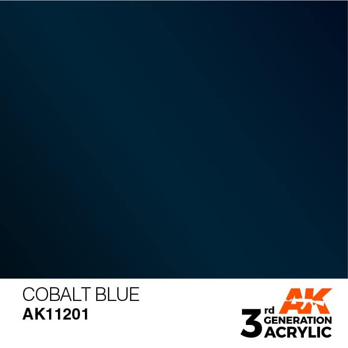 AK Interactive 3rd Gen Cobalt Blue 17ml - Hobby Heaven