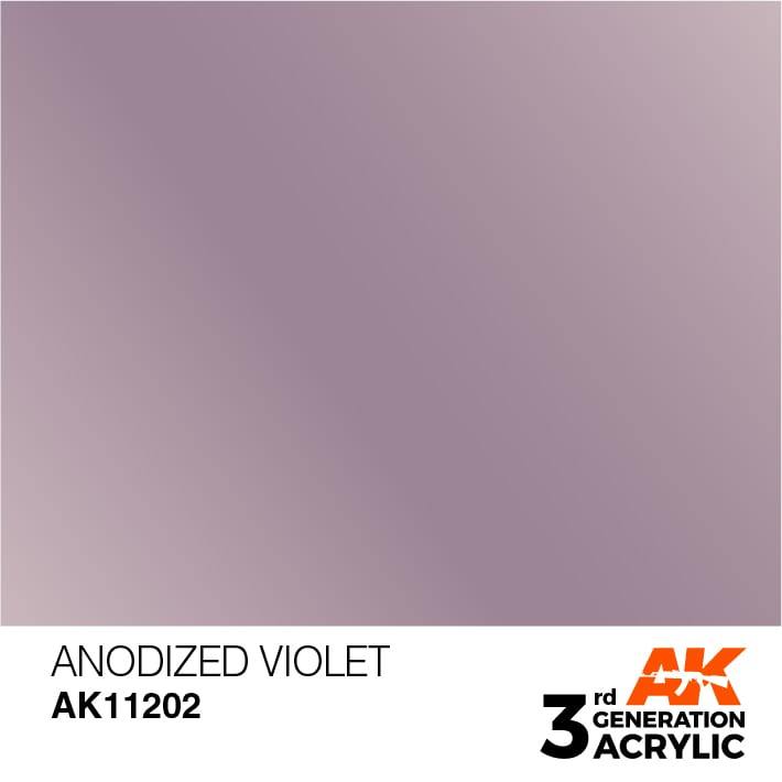 AK Interactive 3rd Gen Anodized Violet 17ml - Hobby Heaven