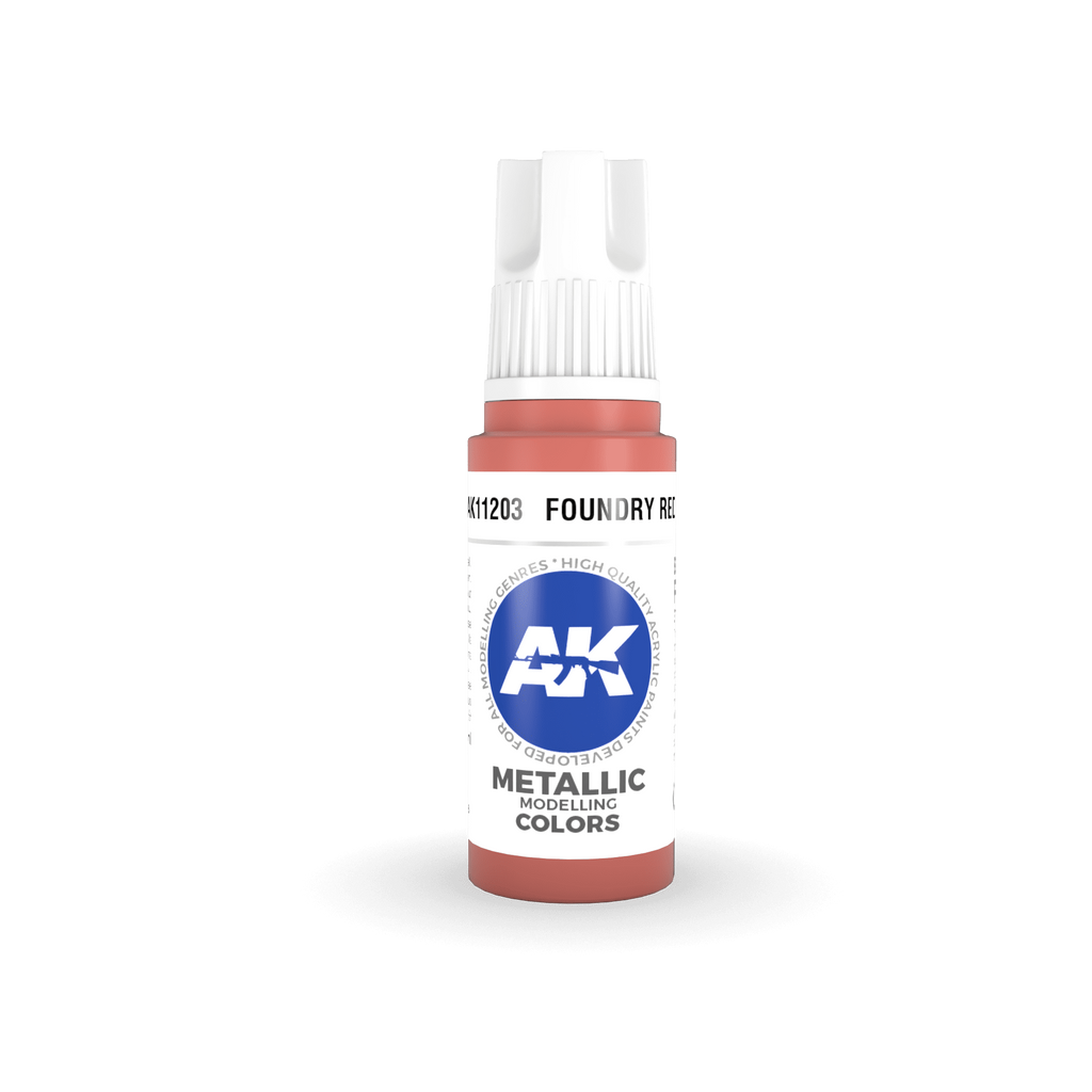 AK Interactive 3rd Gen Foundry Red 17ml - Hobby Heaven