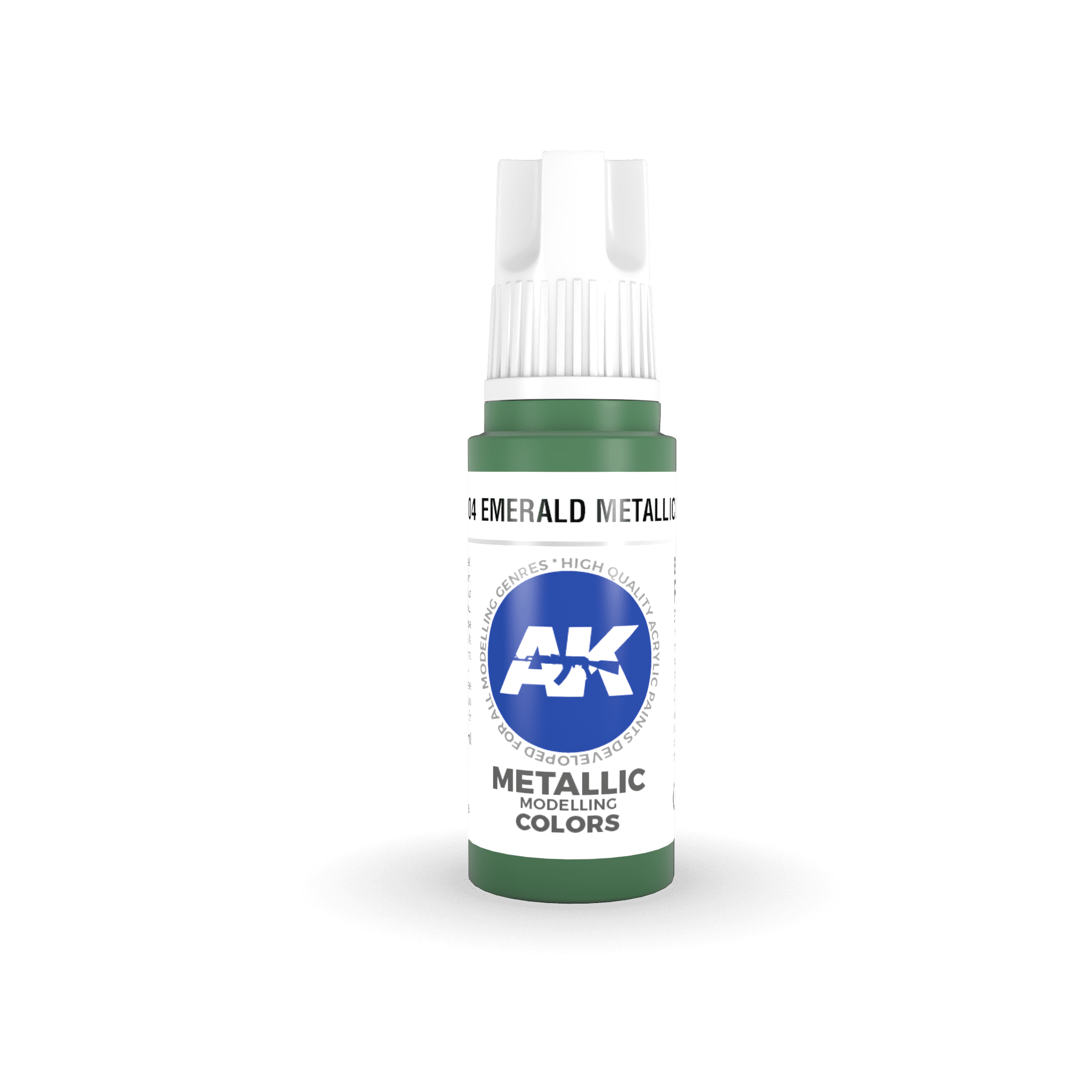 AK Interactive 3rd Gen Emerald Metallic Green 17ml - Hobby Heaven