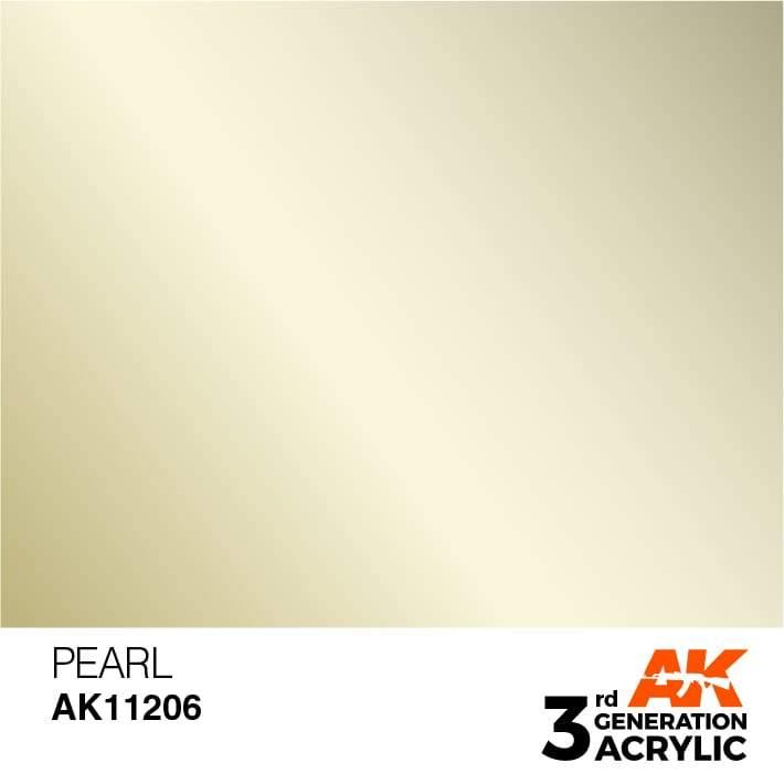 AK Interactive 3rd Gen Pearl 17ml - Hobby Heaven