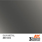 AK Interactive 3rd Gen Gun Metal 17ml - Hobby Heaven