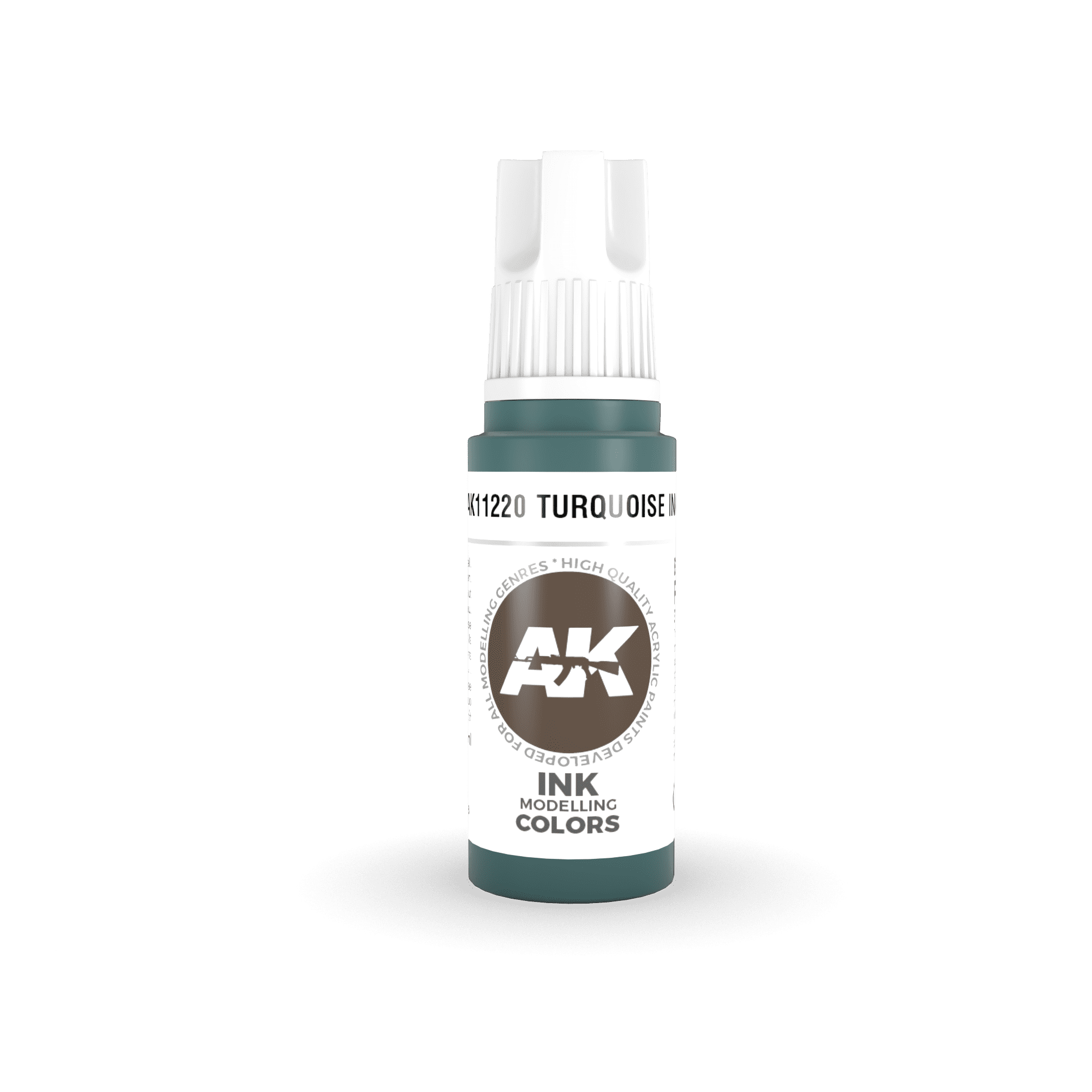AK Interactive 3rd Gen Turquoise INK 17ml - Hobby Heaven