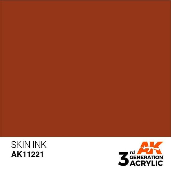 AK Interactive 3rd Gen Skin INK 17ml - Hobby Heaven