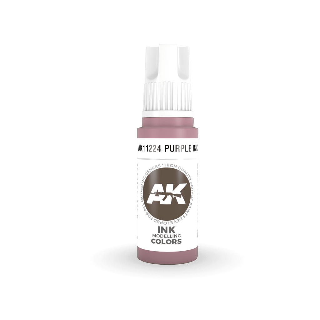 AK Interactive 3rd Gen Purple INK 17ml - Hobby Heaven