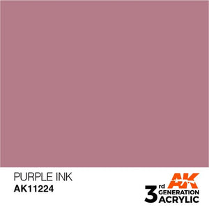 AK Interactive 3rd Gen Purple INK 17ml - Hobby Heaven