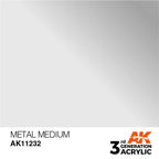 AK Interactive 3rd Gen Metal Medium 17ml - Hobby Heaven