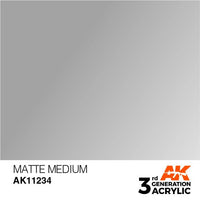 AK Interactive 3rd Gen Matte Medium 17ml - Hobby Heaven