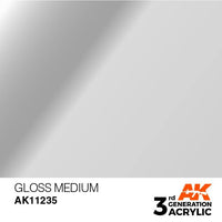 AK Interactive 3rd Gen Gloss Medium 17ml - Hobby Heaven
