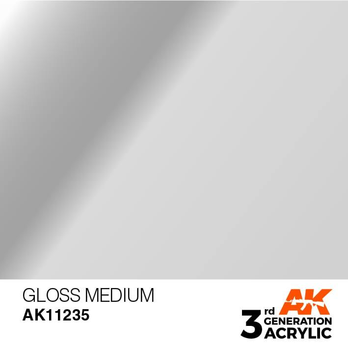 AK Interactive 3rd Gen Gloss Medium 17ml - Hobby Heaven