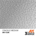 AK Interactive 3rd Gen Crackle Medium 17ml - Hobby Heaven