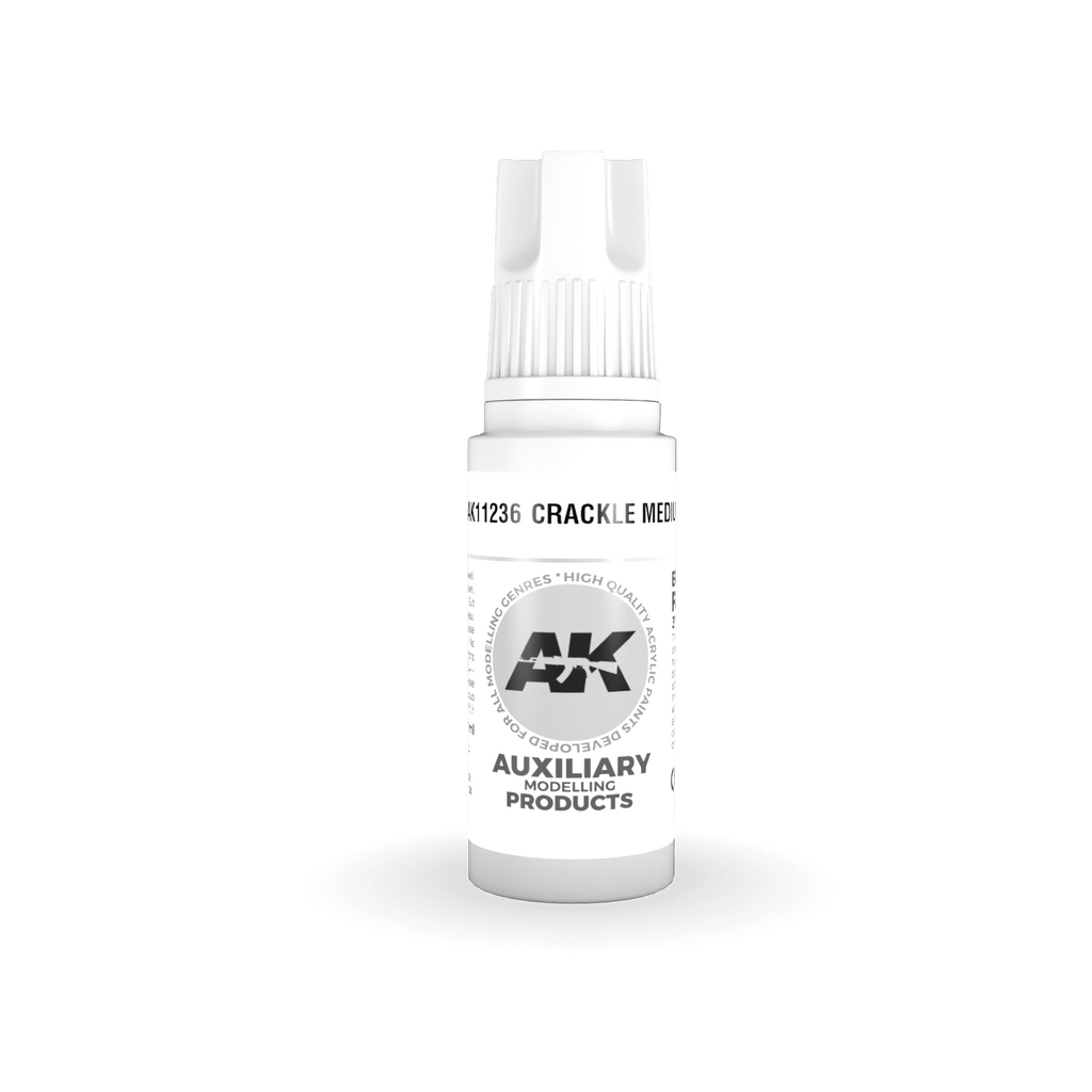 AK Interactive 3rd Gen Crackle Medium 17ml - Hobby Heaven
